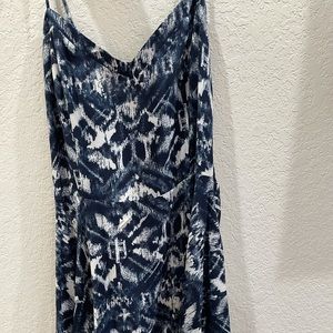Aeropostale blue and white dress